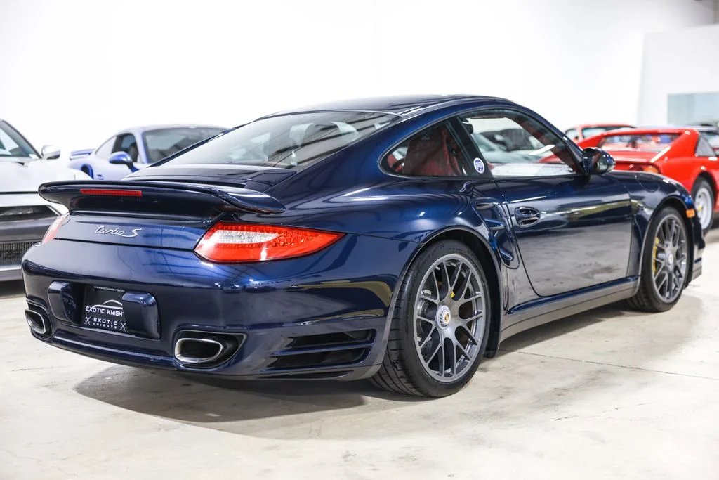 Used 2011 Blue Porsche Turbo S image 13