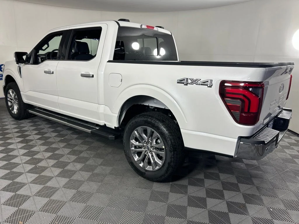 New 2026 Star White Metallic Tri-Coat Ford Lariat® image 2