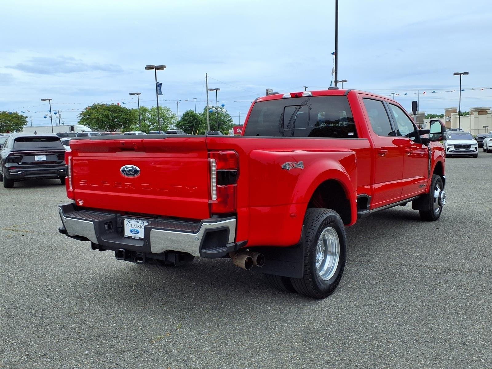 Used 2023 Race Red Ford LARIAT image 2