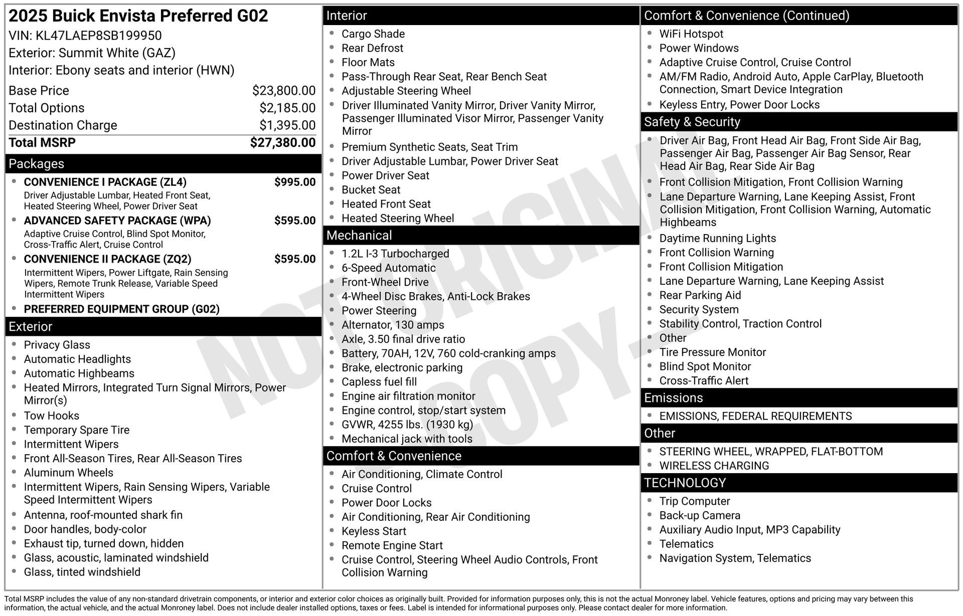 2025 BUICK ENVISTA - Image 3