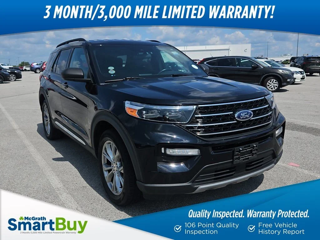 Certified Used 2020 Black Ford XLT image 1