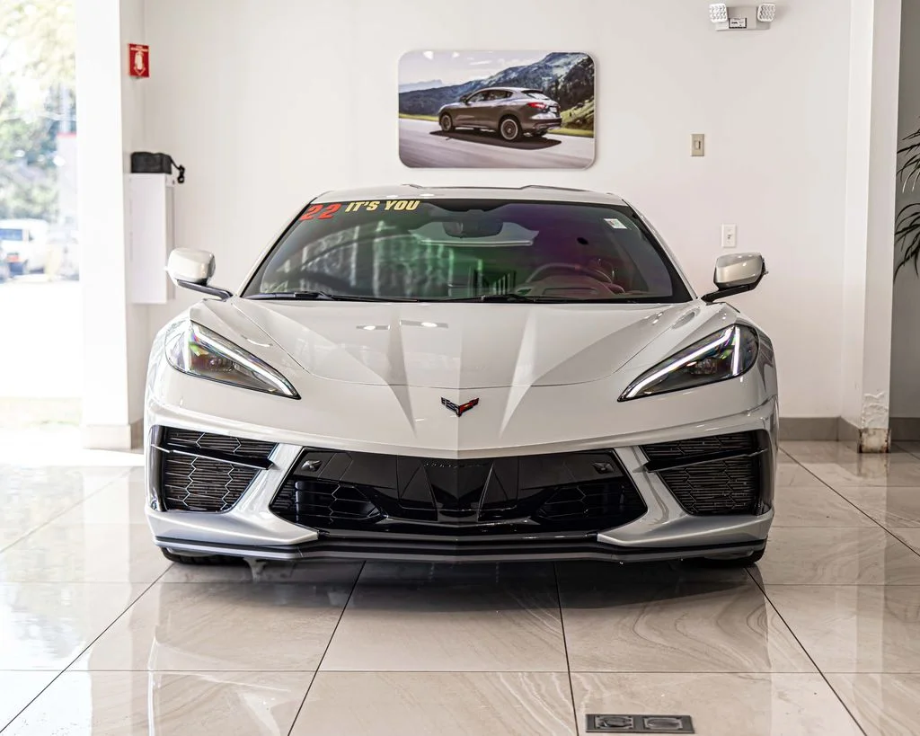 Used 2022 Silver Chevrolet Stingray image 2