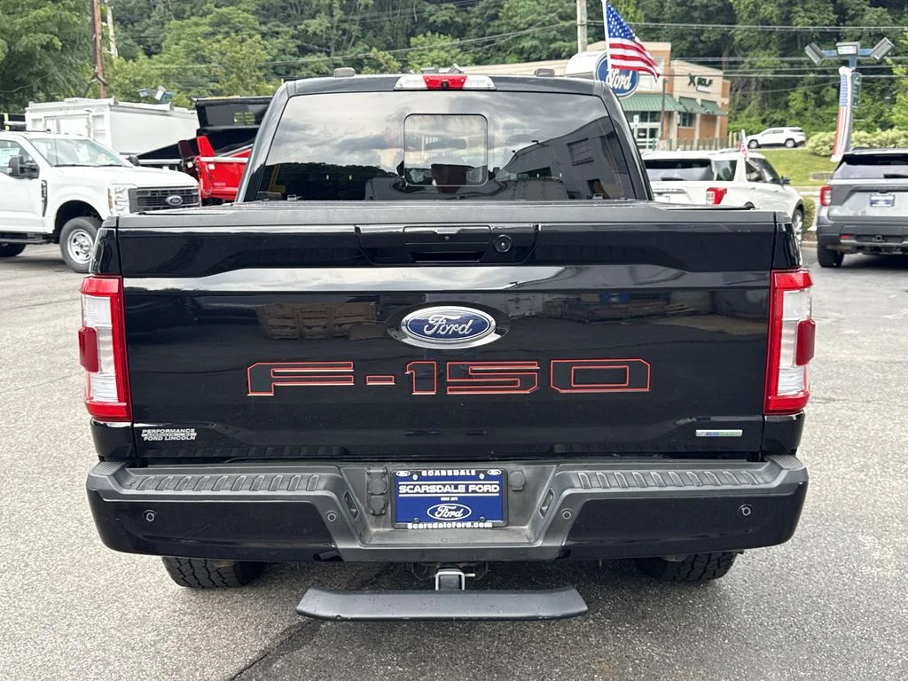 Used 2022 Agate Black Metallic Ford Lariat image 5