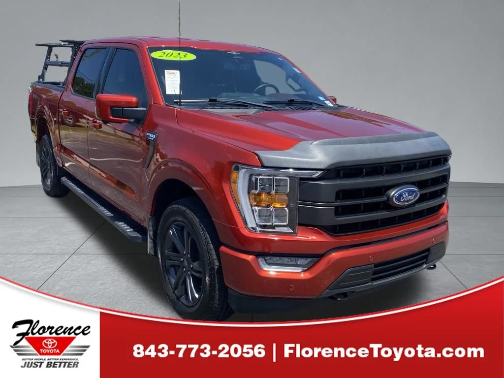 Used 2023 Red Ford Lariat image 1