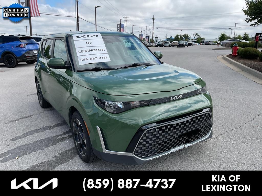 Used 2023 Undercover Green Kia EX image 1