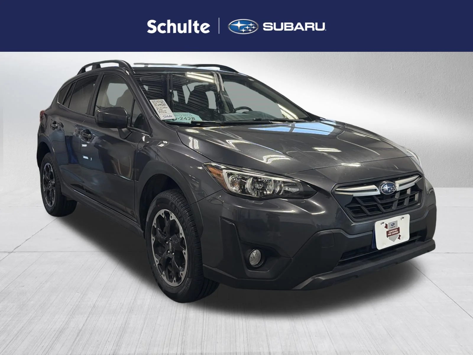 Certified Used 2023 Magnetite Gray Metallic Subaru Premium image 1