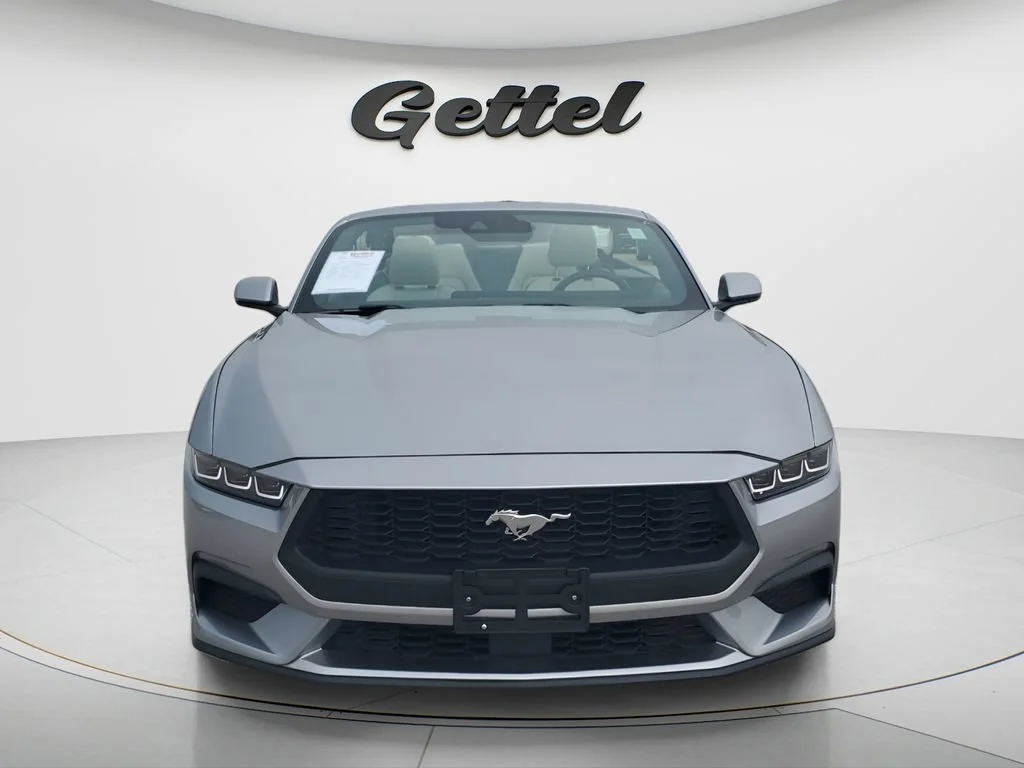 Used 2024 Silver Ford EcoBoost Premium Convertible image 2