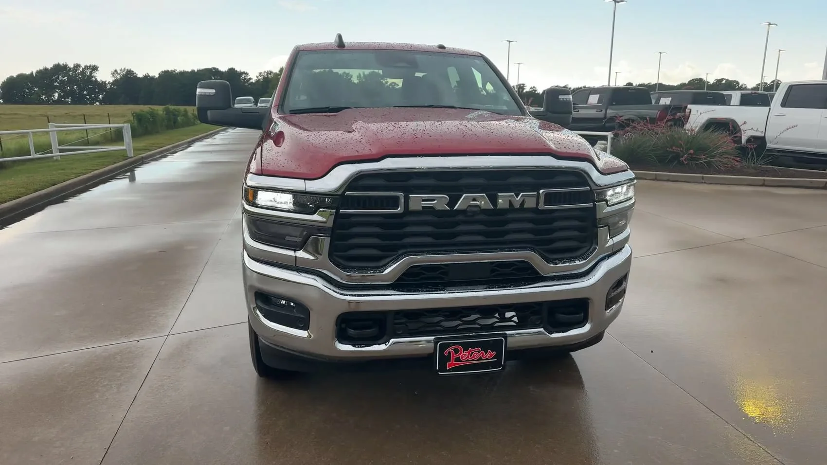 Used 2026 Molten Red Pearlcoat Ram Big Horn image 4