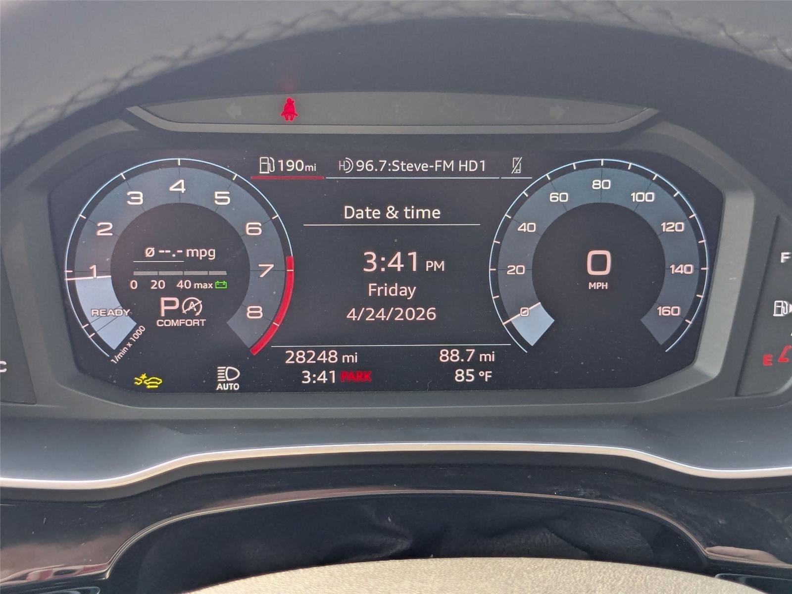 Used 2025 Arkona White Audi S line Premium image 16
