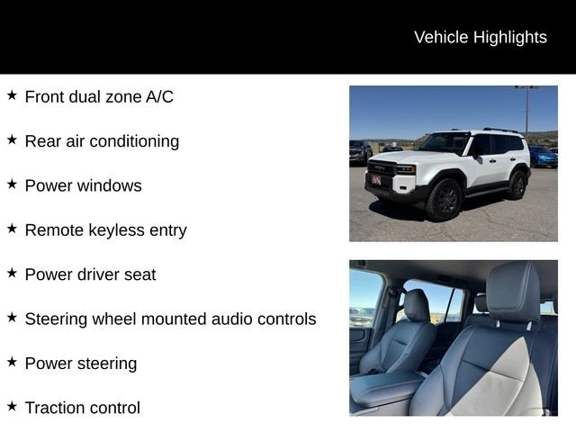 Used 2025 Wind Chill Pearl Toyota Base image 15