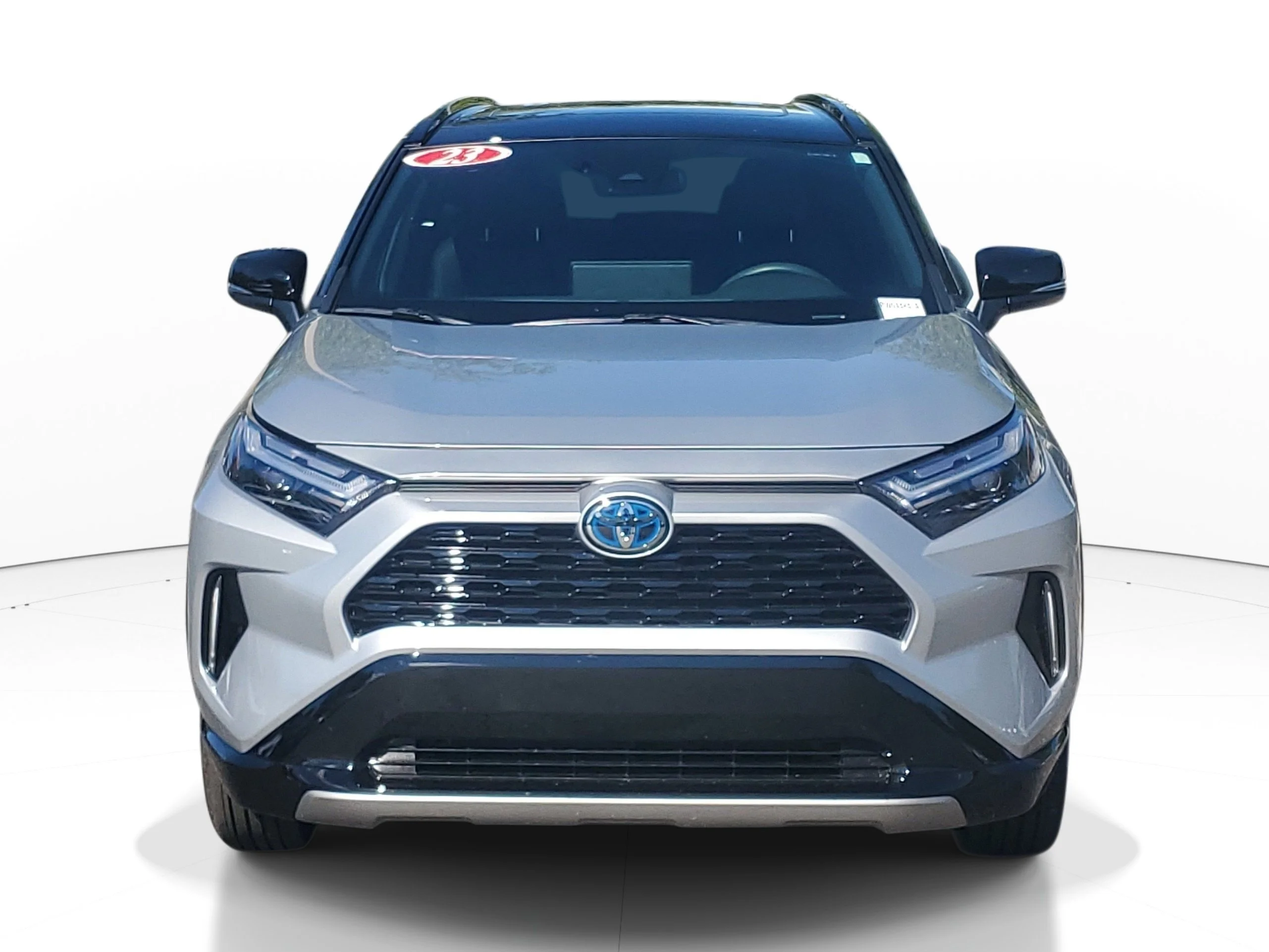 Used 2023 Silver Sky Metallic/Midnight Black Metallic Toyota Hybrid XSE image 2