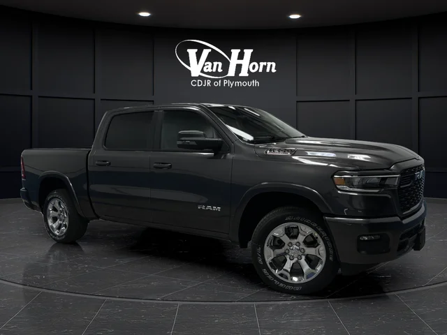 New 2026 Granite Crystal Metallic Clear-Coat Exterior Paint RAM Big Horn/Lone Star image 42