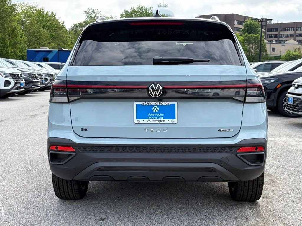 New 2026 Monument Gray W/Deep Black Roof Volkswagen 1.5T SE Black image 6