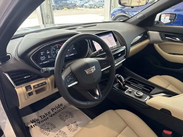 Certified Used 2023 Crystal White Tricoat Cadillac Premium Luxury image 18
