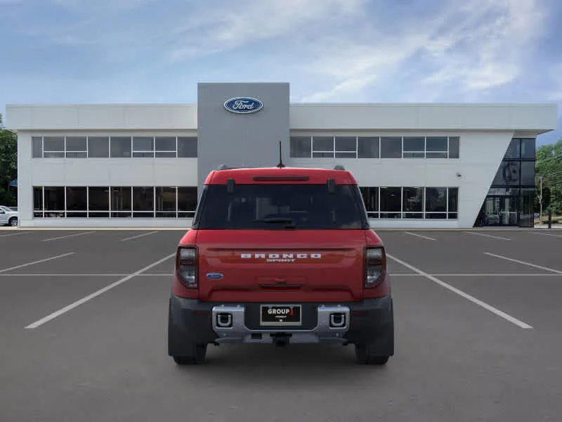 New 2025 Ruby Red Metallic Tinted Clearcoat Ford Big Bend image 5