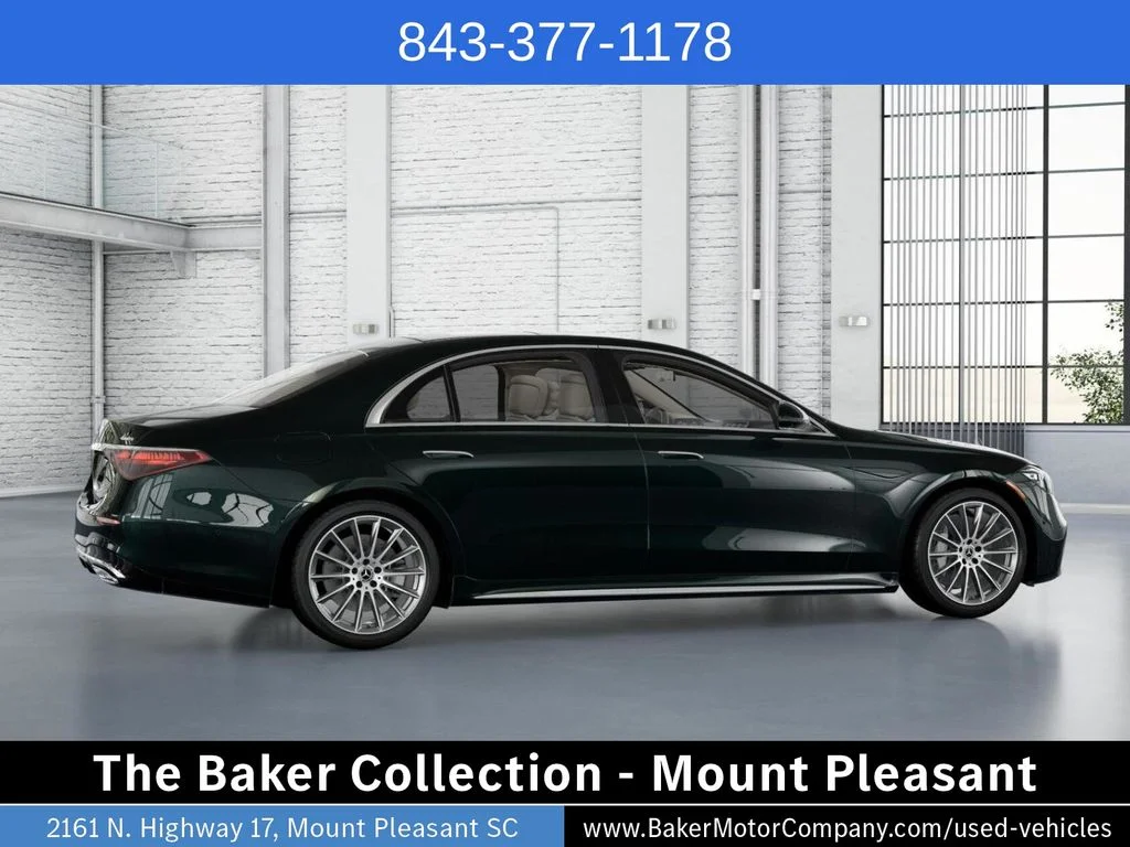 Certified Used 2026 Emerald Green Metallic Mercedes-Benz S 500 image 18