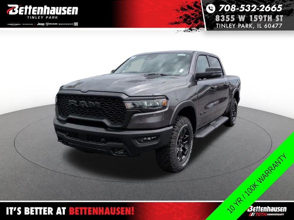 New 2026 Granite Crystal Metallic Clear-Coat Exterior Paint RAM Rebel image 14