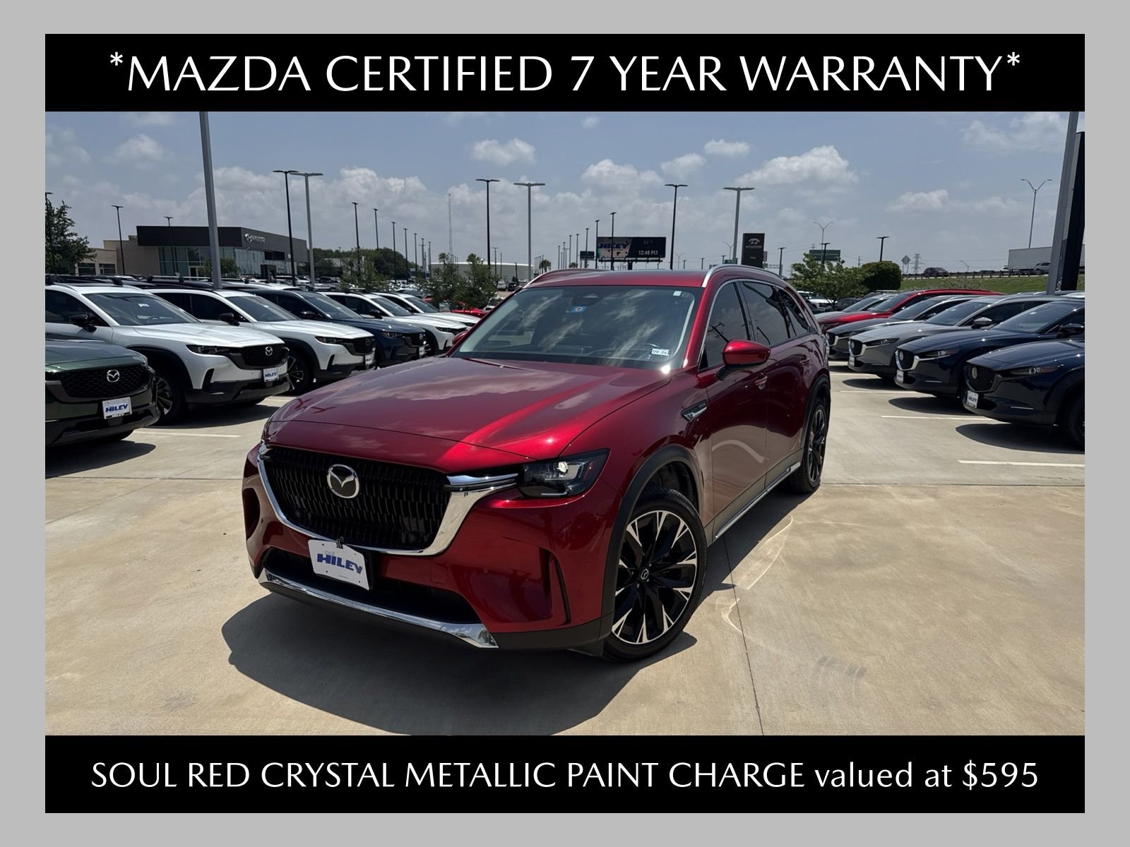 Certified Used 2024 Soul Red Crystal Metallic Mazda Premium image 1