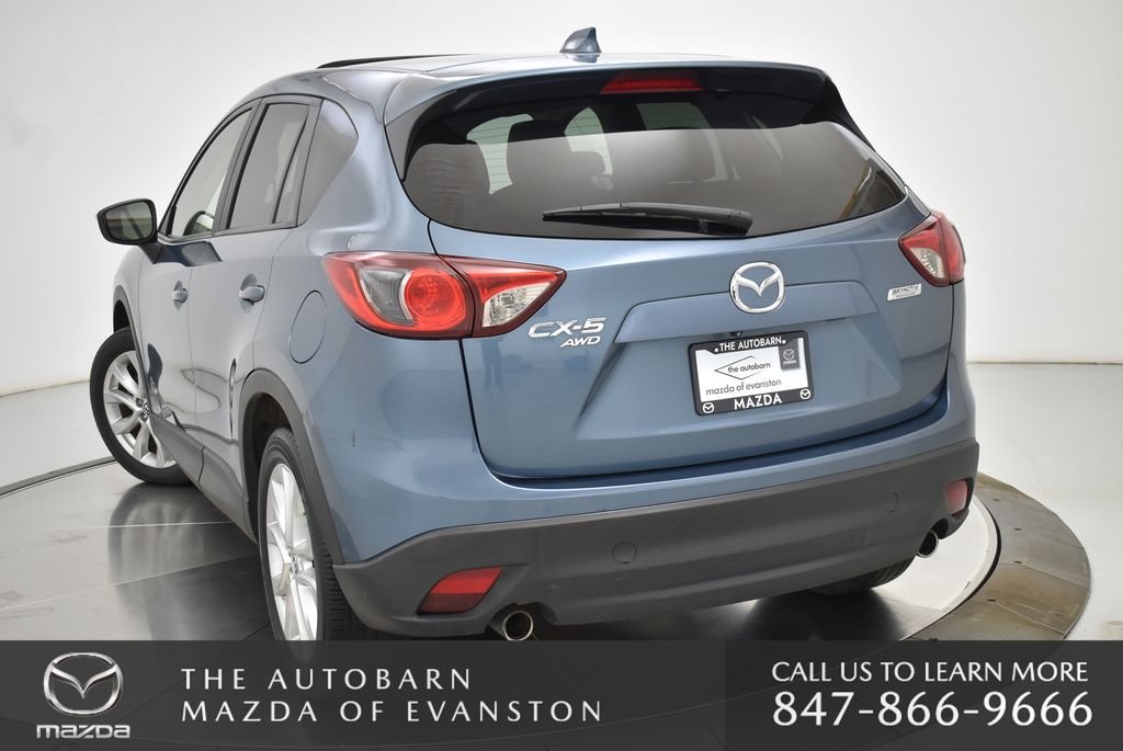 Used 2015 Blue Reflex Mica Mazda Grand Touring image 7