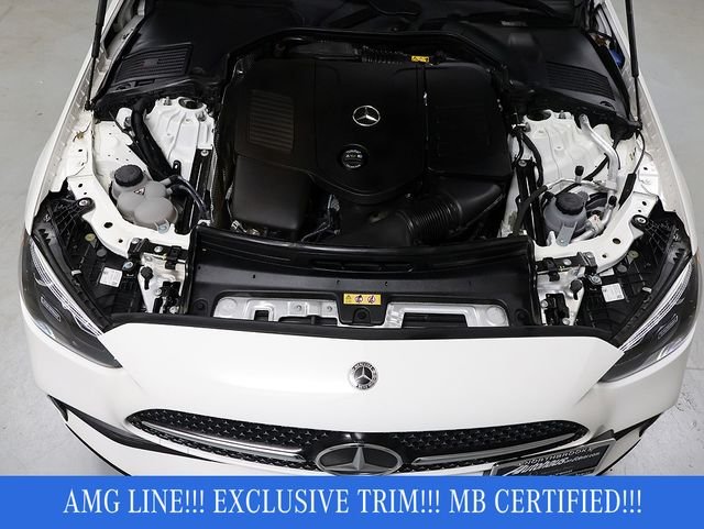 Certified Used 2023 Polar White Mercedes-Benz C 300 image 37