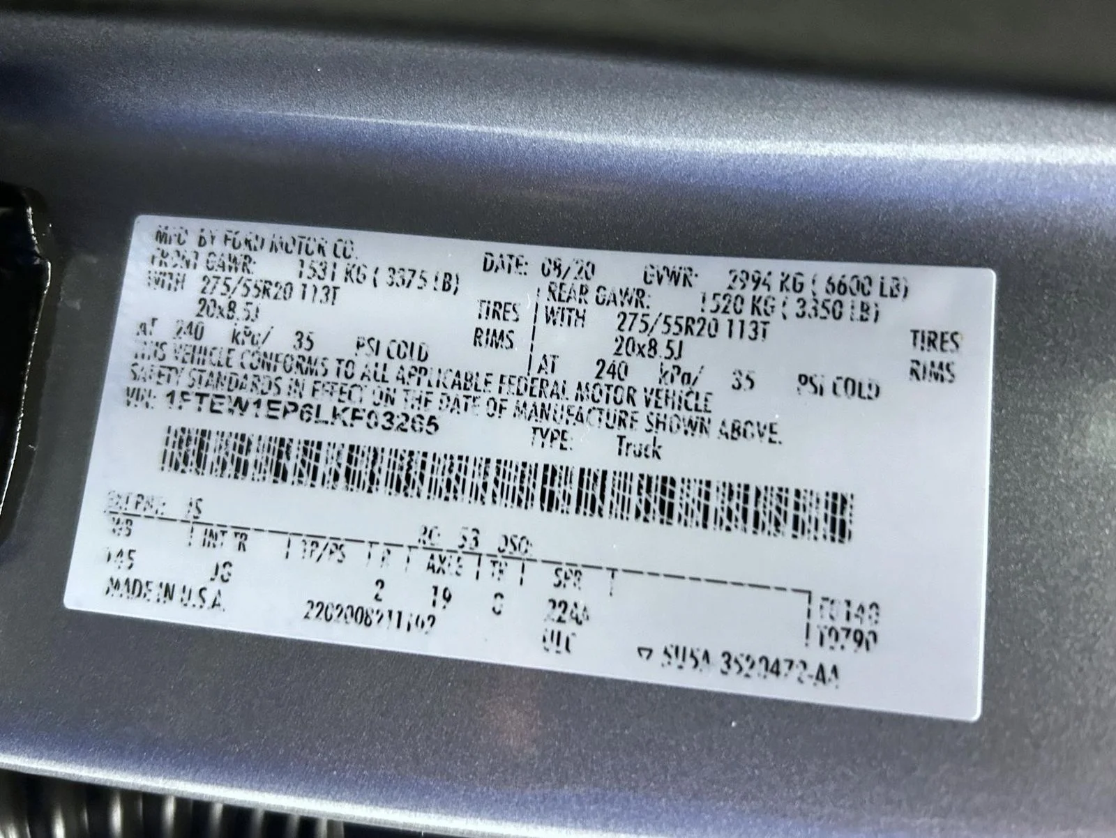 Used 2020 Silver Ford XL image 25