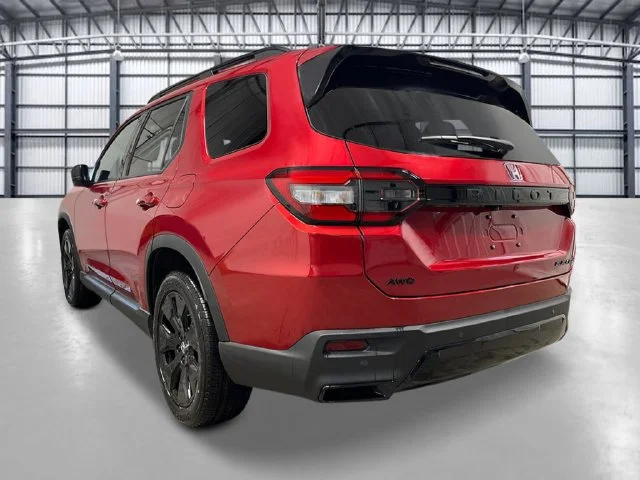 New 2026 Radiant Red Metallic II Honda AWD Black Edition image 3