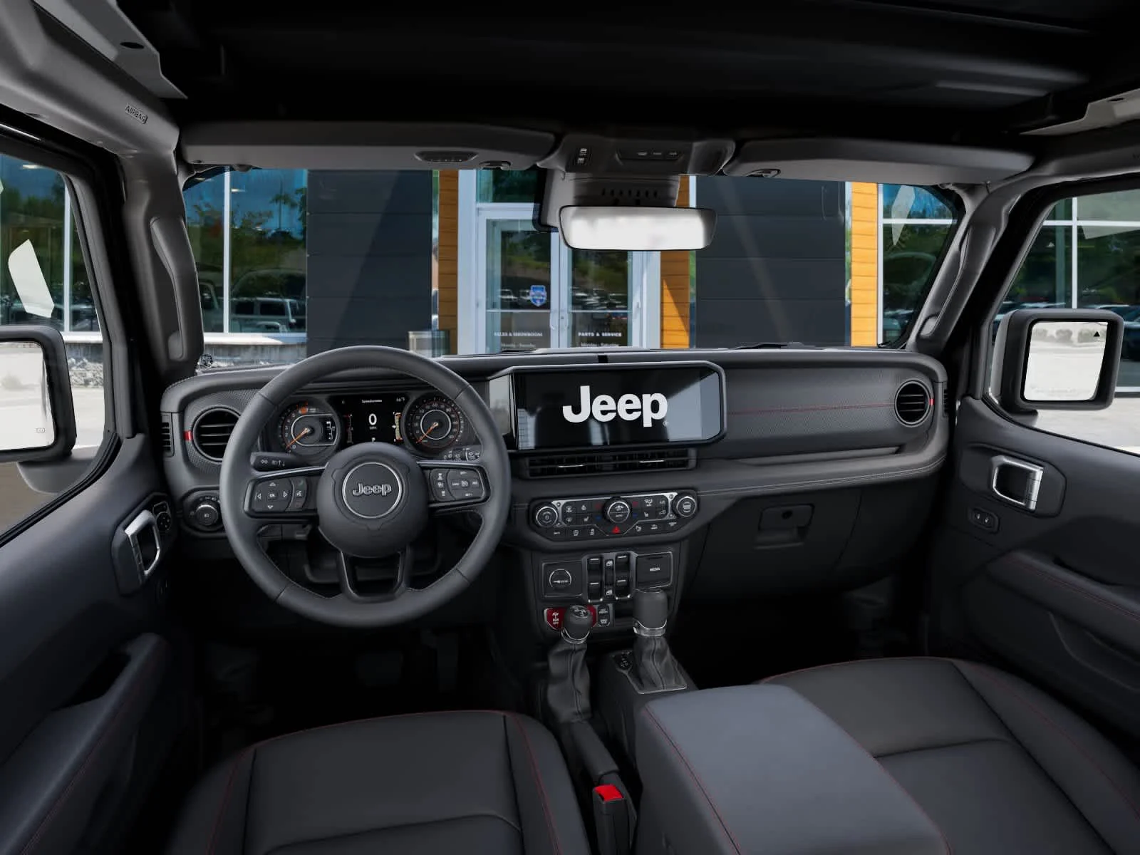 New 2026 Granite Crystal Metallic Clear-Coat Exterior Paint Jeep Rubicon X image 14