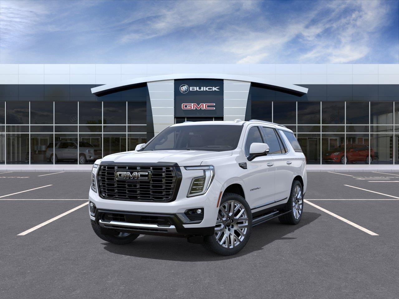 New 2026 Glacier White Tricoat GMC Denali Ultimate image 8