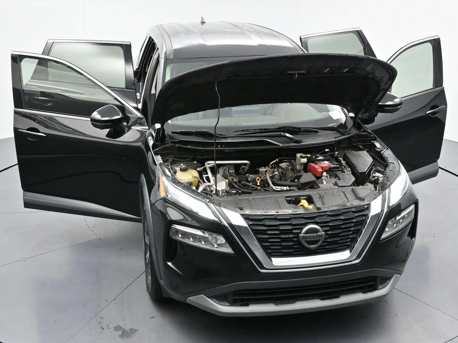 Used 2021 Super Black Nissan SV image 41