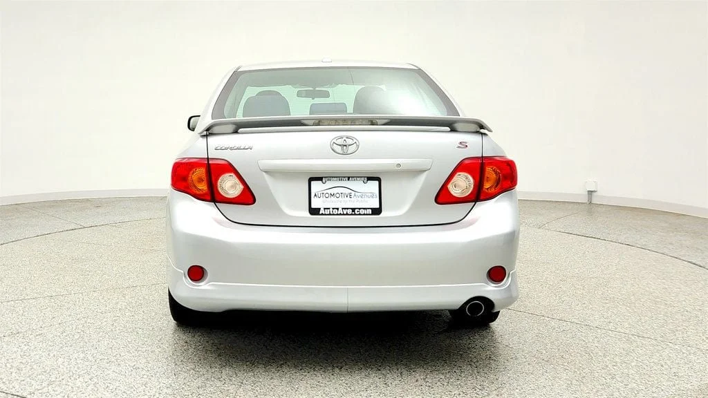 Used 2010 Classic Silver Metallic Toyota 4dr Sedan Manual S w/ Power Moonroof & 16