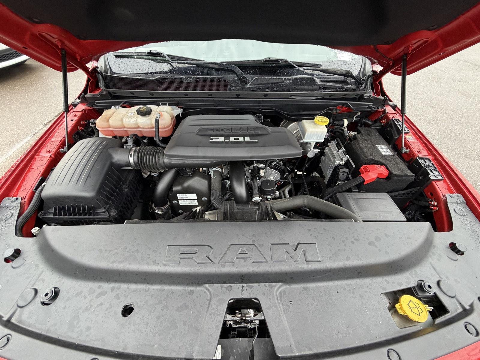 Used 2022 Flame Red Clearcoat Ram Big Horn image 23
