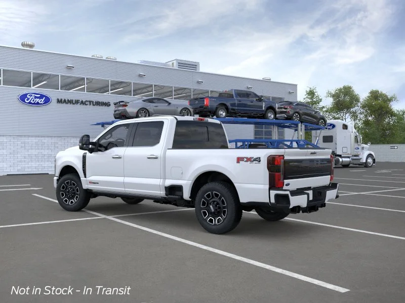 New 2026 Star White Metallic Tri-Coat Ford F-350® Platinum® image 4