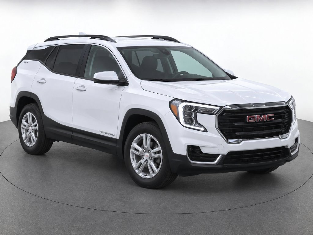Used 2024 Summit White GMC SLE image 1