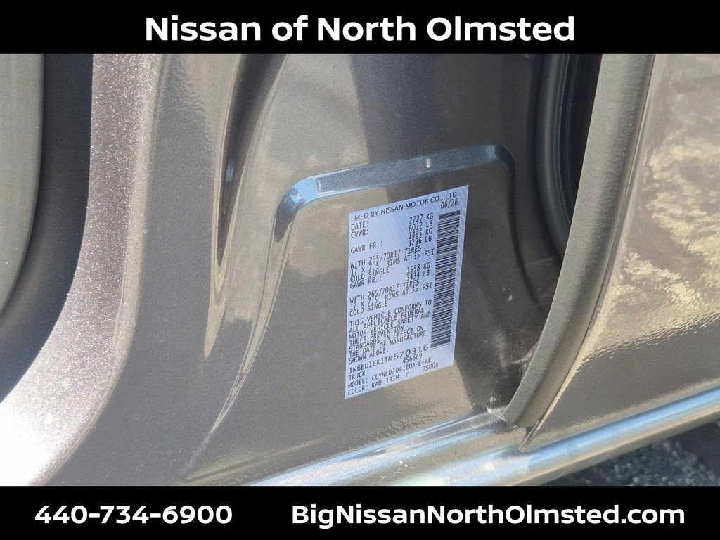 New 2026 Gun Metallic Nissan PRO-4X image 21