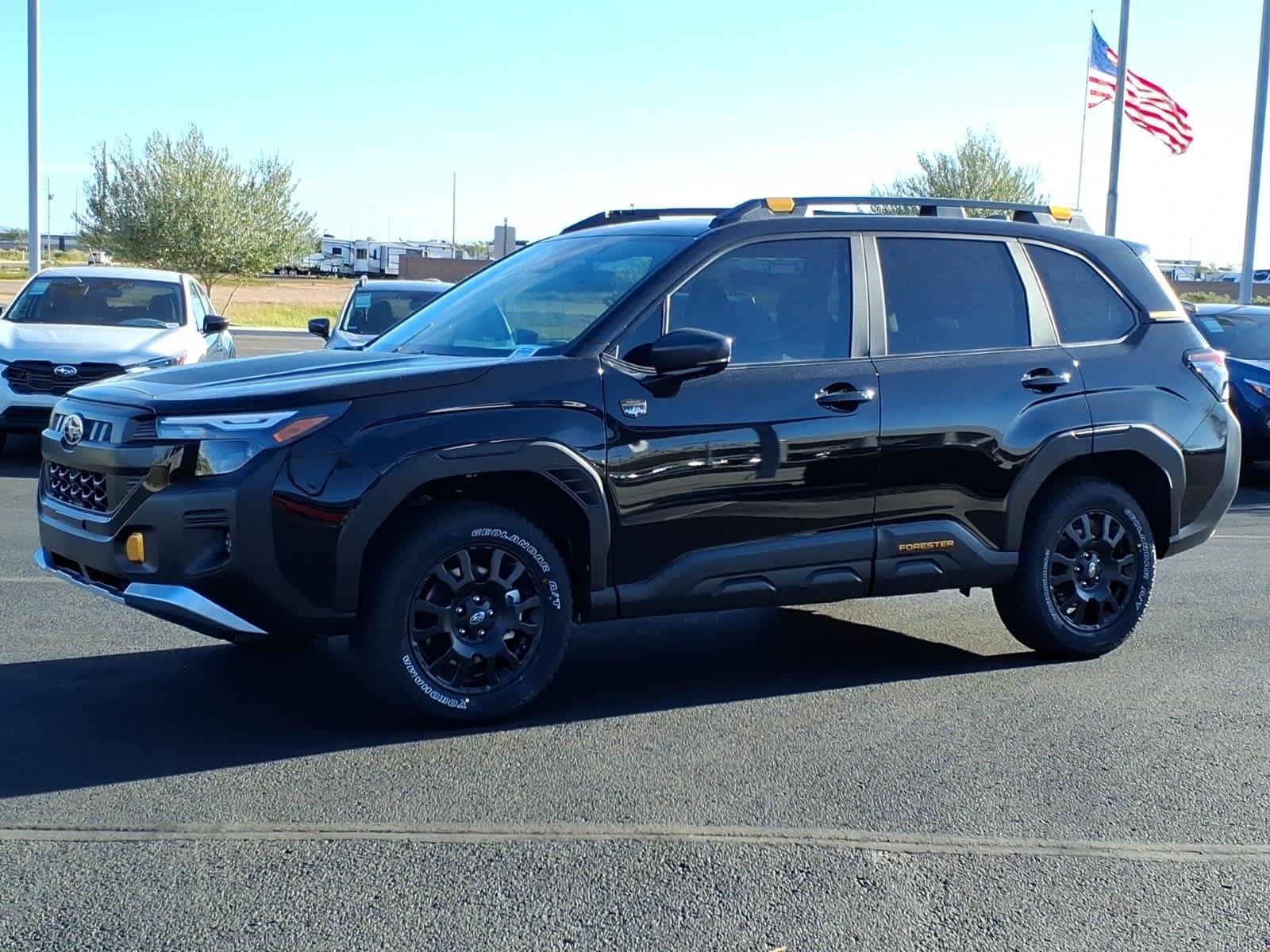 New 2026 CRYSTAL BLACK SILICA Subaru Wilderness image 2