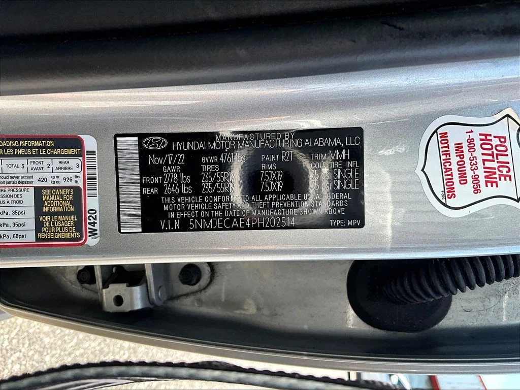 Certified Used 2023 Silver Hyundai Limited image 19