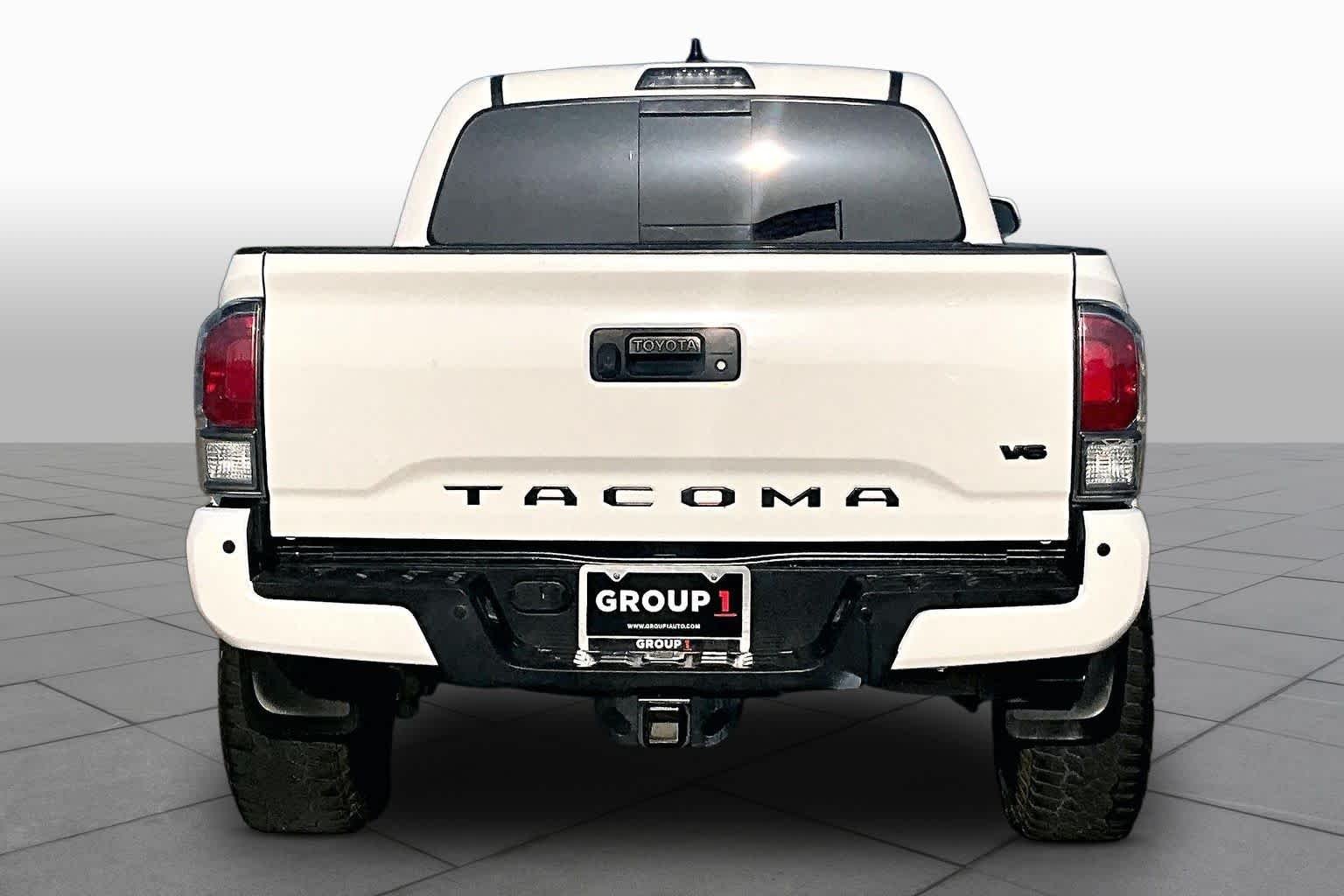 Used 2021 Super White Toyota TRD Sport image 4