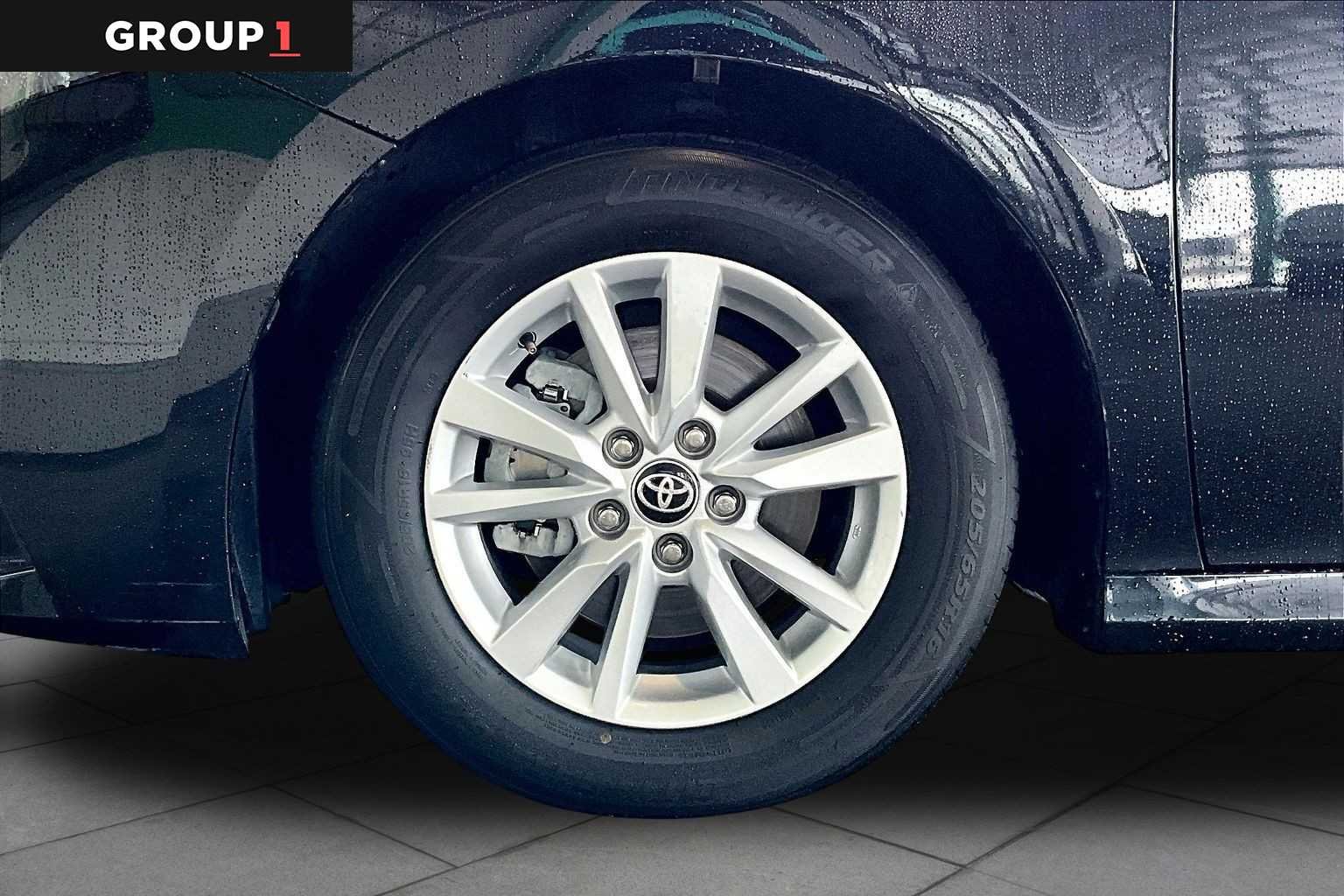 Certified Used 2025 Midnight Black Metallic Toyota LE image 11