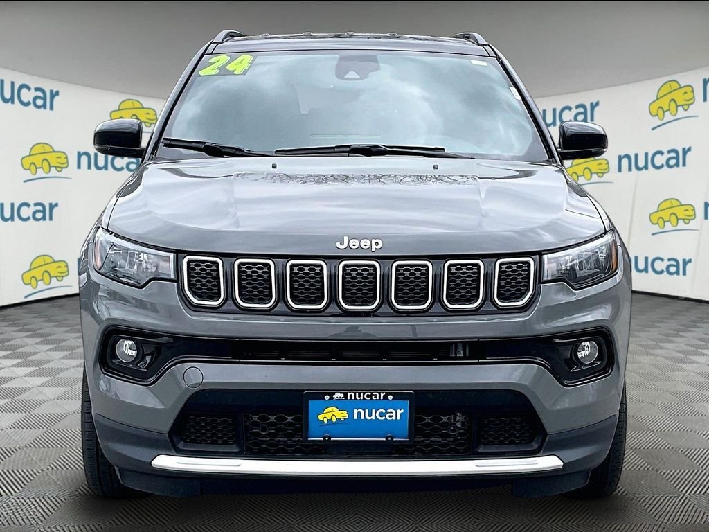 Used 2024 Sting-Gray Clearcoat Jeep Limited image 2