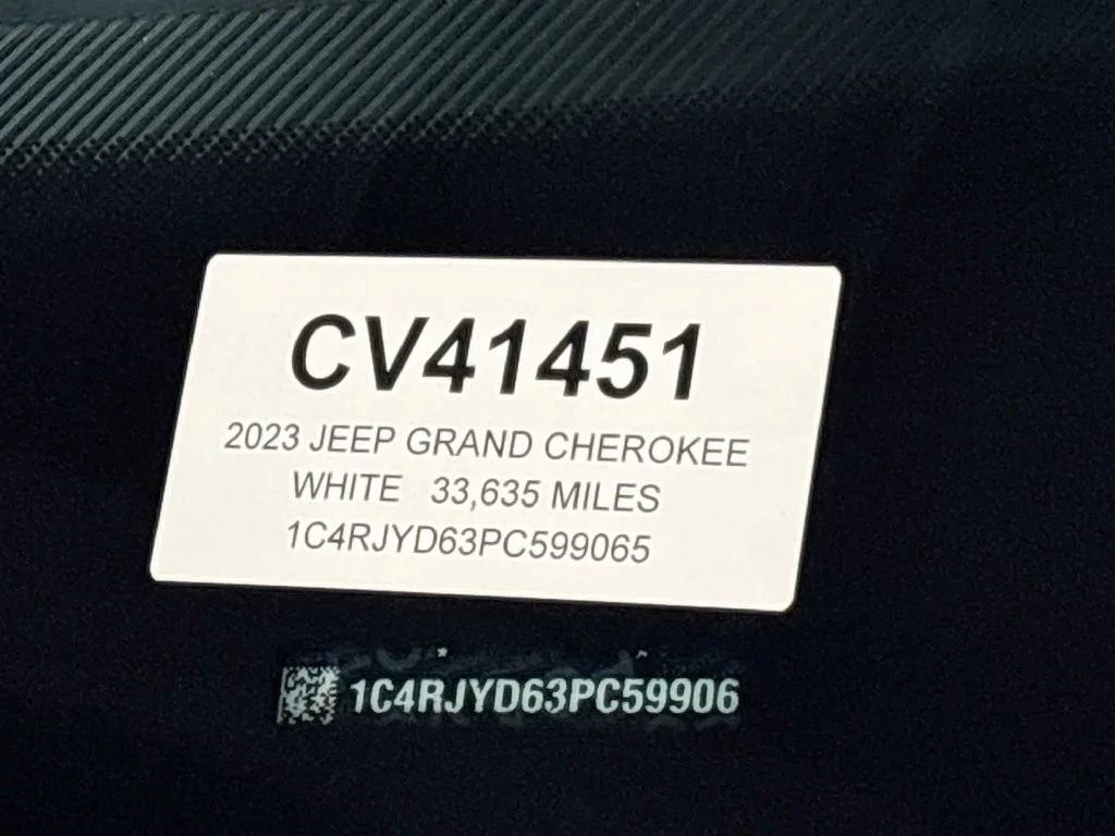 Used 2023 White Jeep Overland 4xe image 26