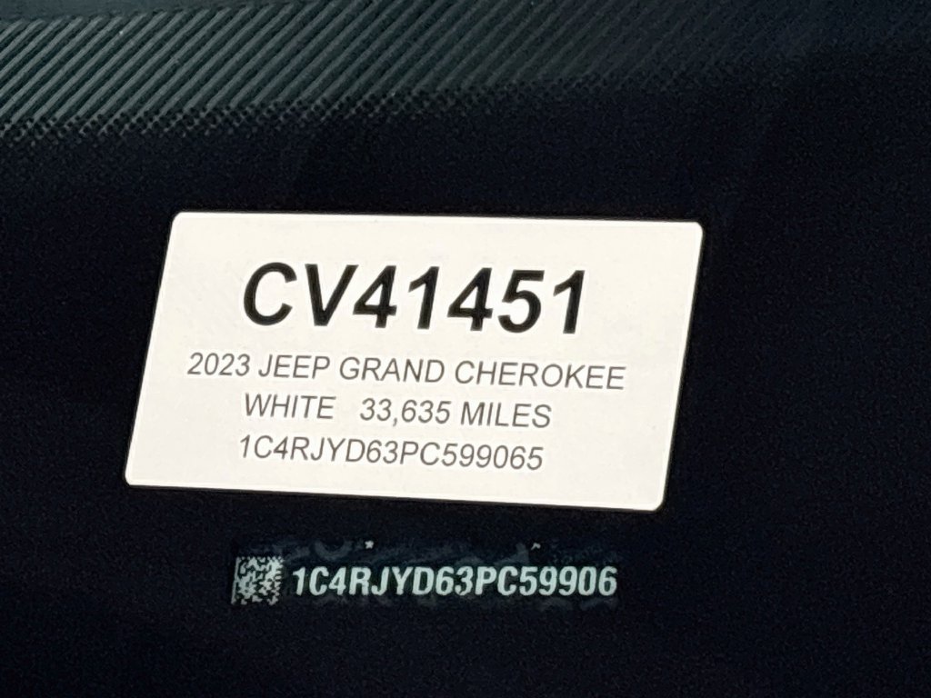 Used 2023 White Jeep Overland 4xe image 26