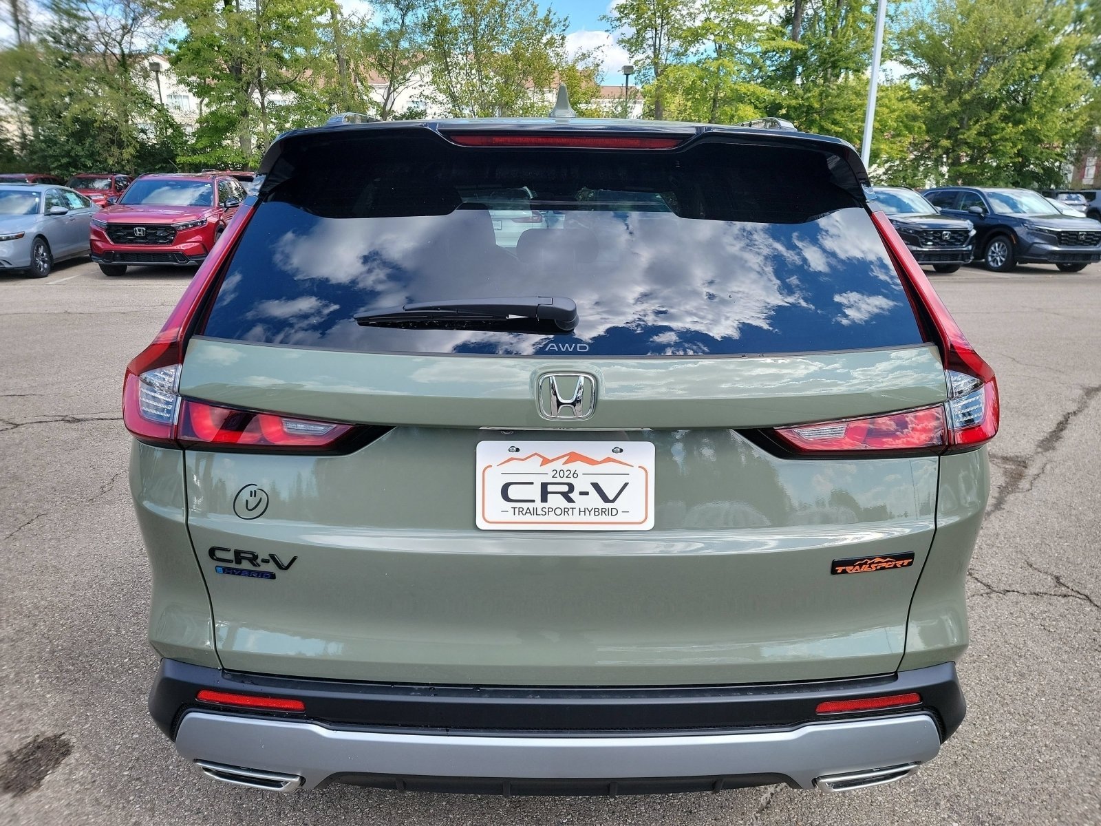 New 2026 Ash Green Metallic Honda TrailSport image 27