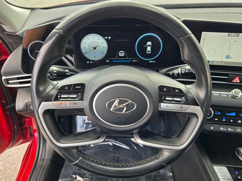 Used 2023 Red Hyundai SEL image 40