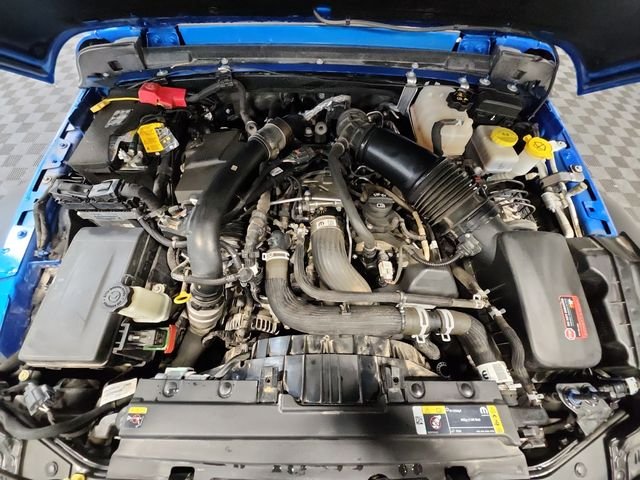 Certified Used 2022 Blue Jeep Unlimited Sport S image 18