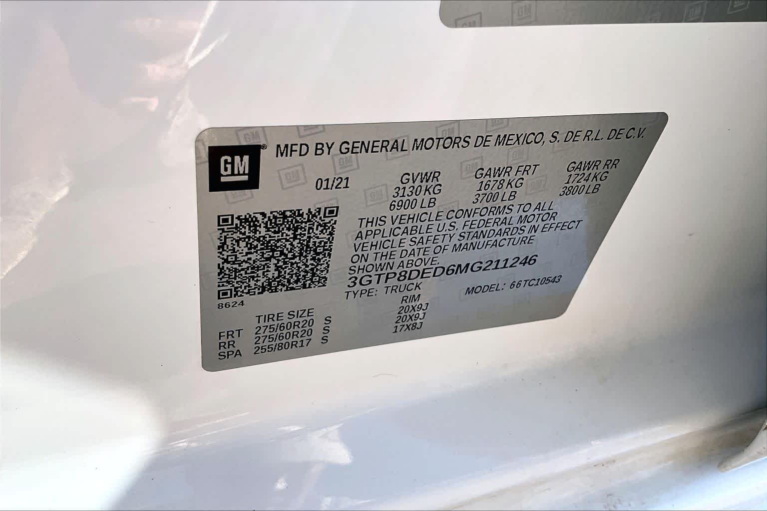 Used 2021 Summit White GMC SLT image 37