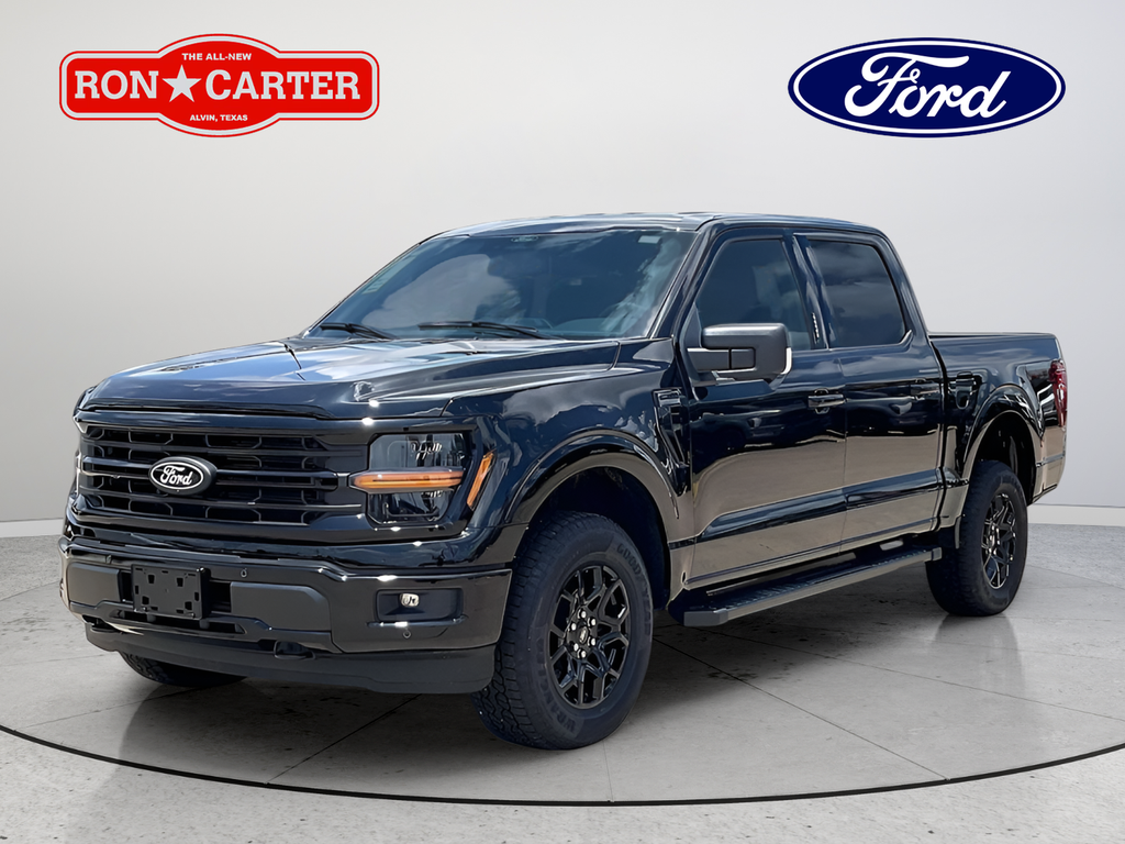 New 2026 Agate Black Metallic Ford XLT image 3