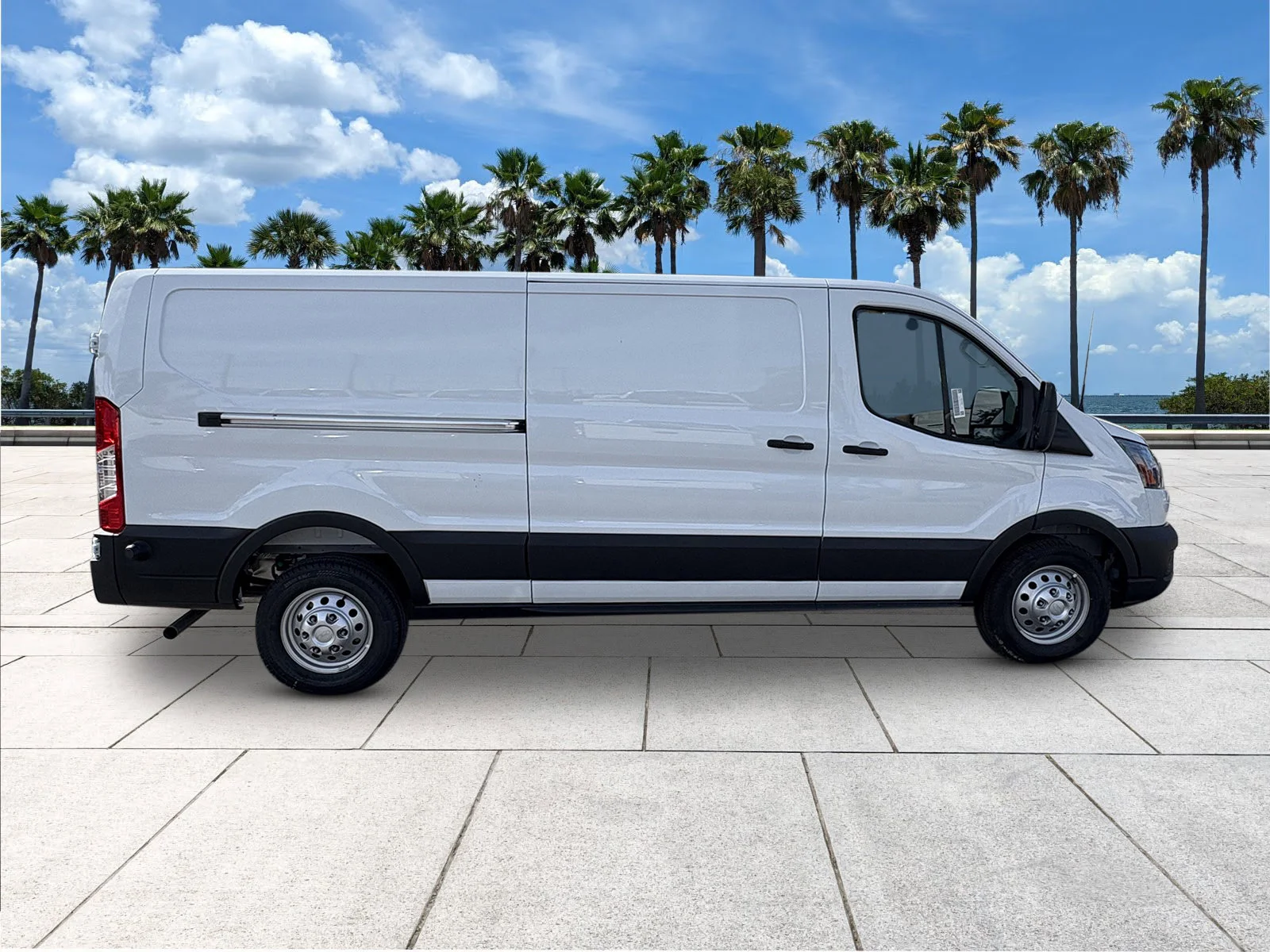 New 2025 Oxford White Ford Cargo Van image 9