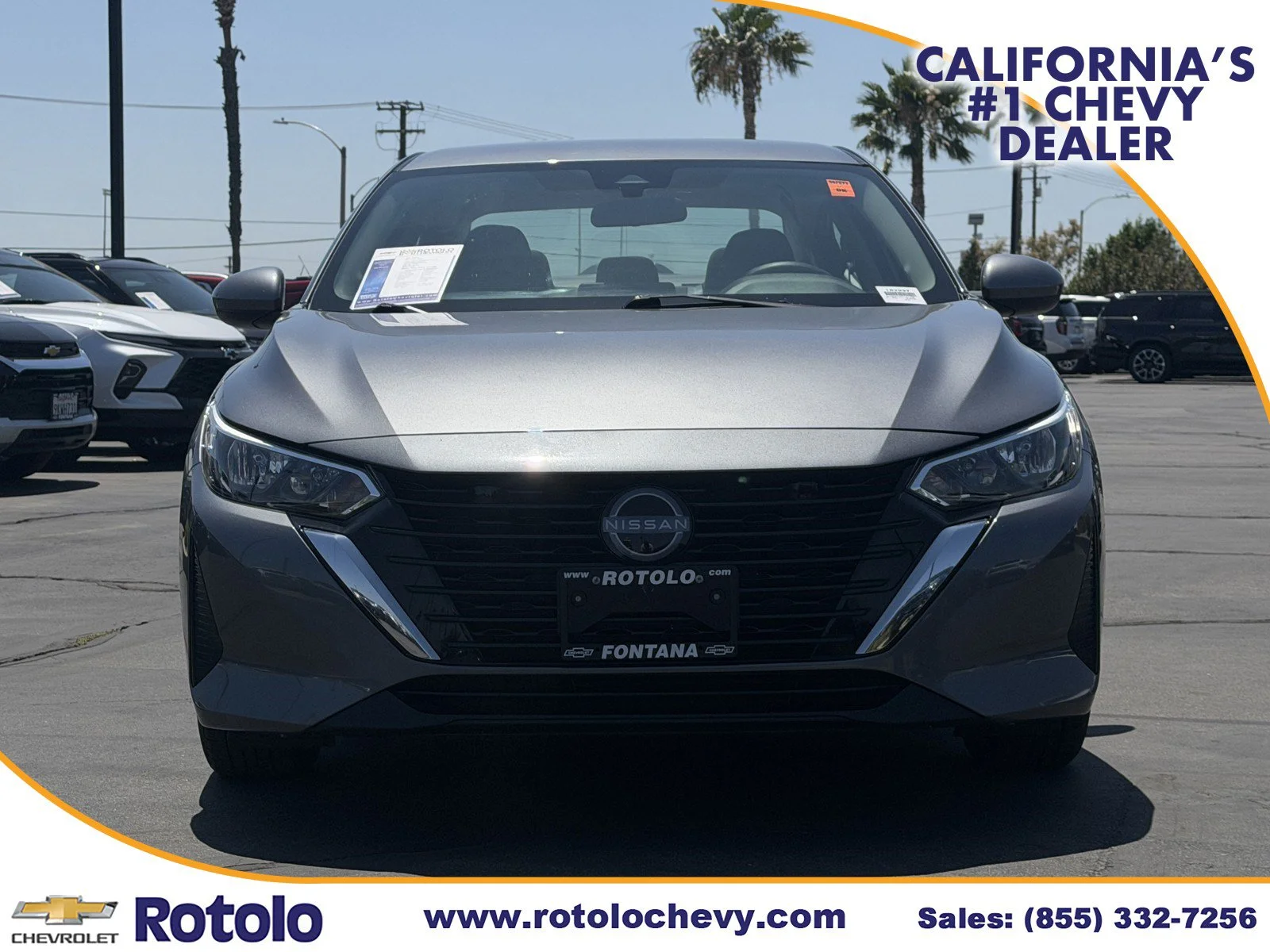 Used 2024 Gun Metallic Nissan SV image 2