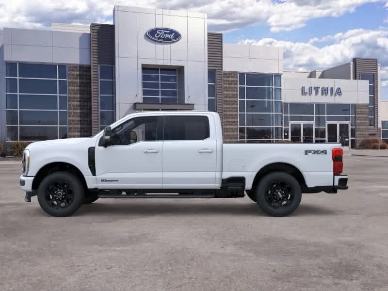 New 2026 Star White Metallic Tri-Coat Ford F-350® Lariat® image 3