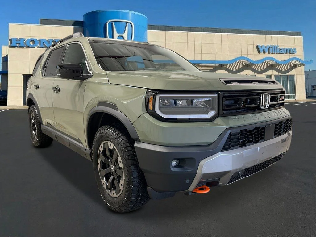 New 2026 Ash Green Metallic Honda TrailSport Elite image 9